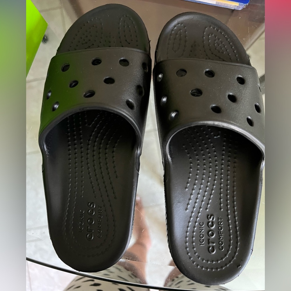 Croc sandals -never worn. Brand new